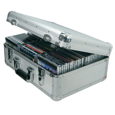 Citronic Aluminium CD Flight Case 80 CDs