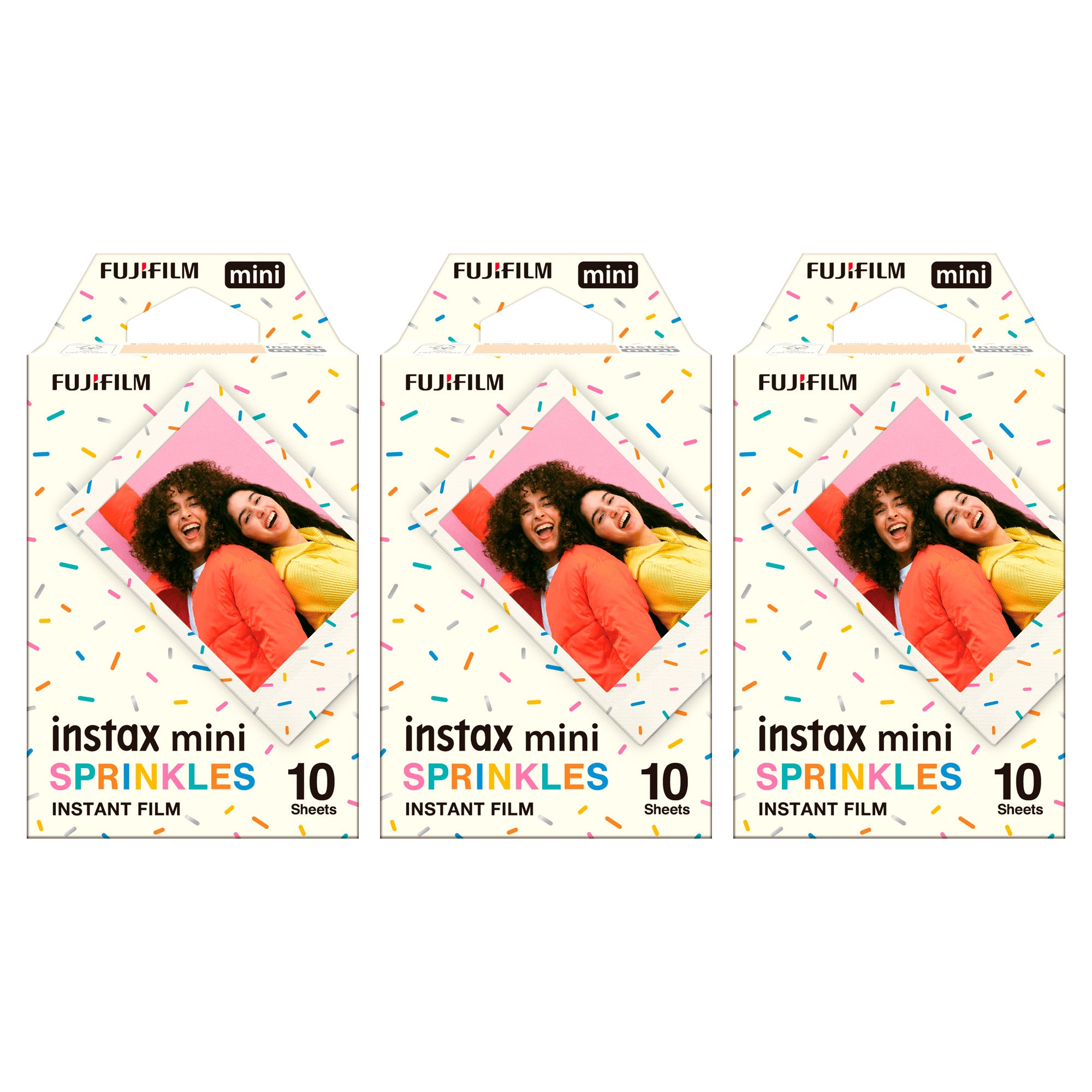 Fujifilm Instax Mini Instant Photo Film - Mini Sprinkles Pack of 30