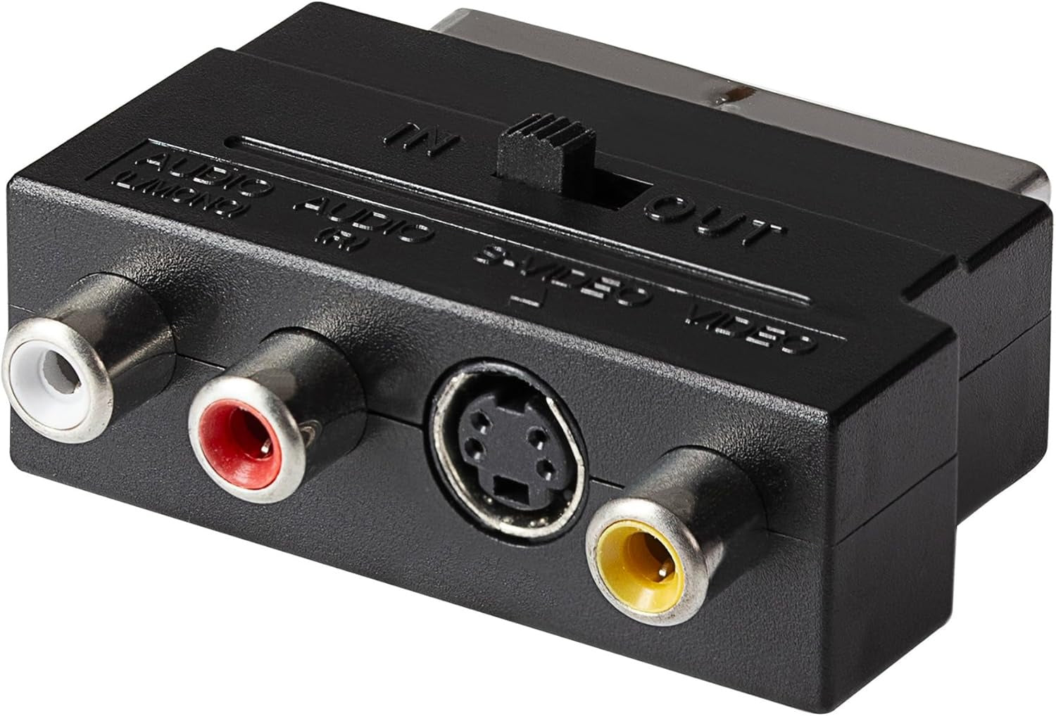 Maplin SCART to S-Video or Triple RCA Adapter