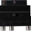 Maplin SCART to S-Video or Triple RCA Adapter