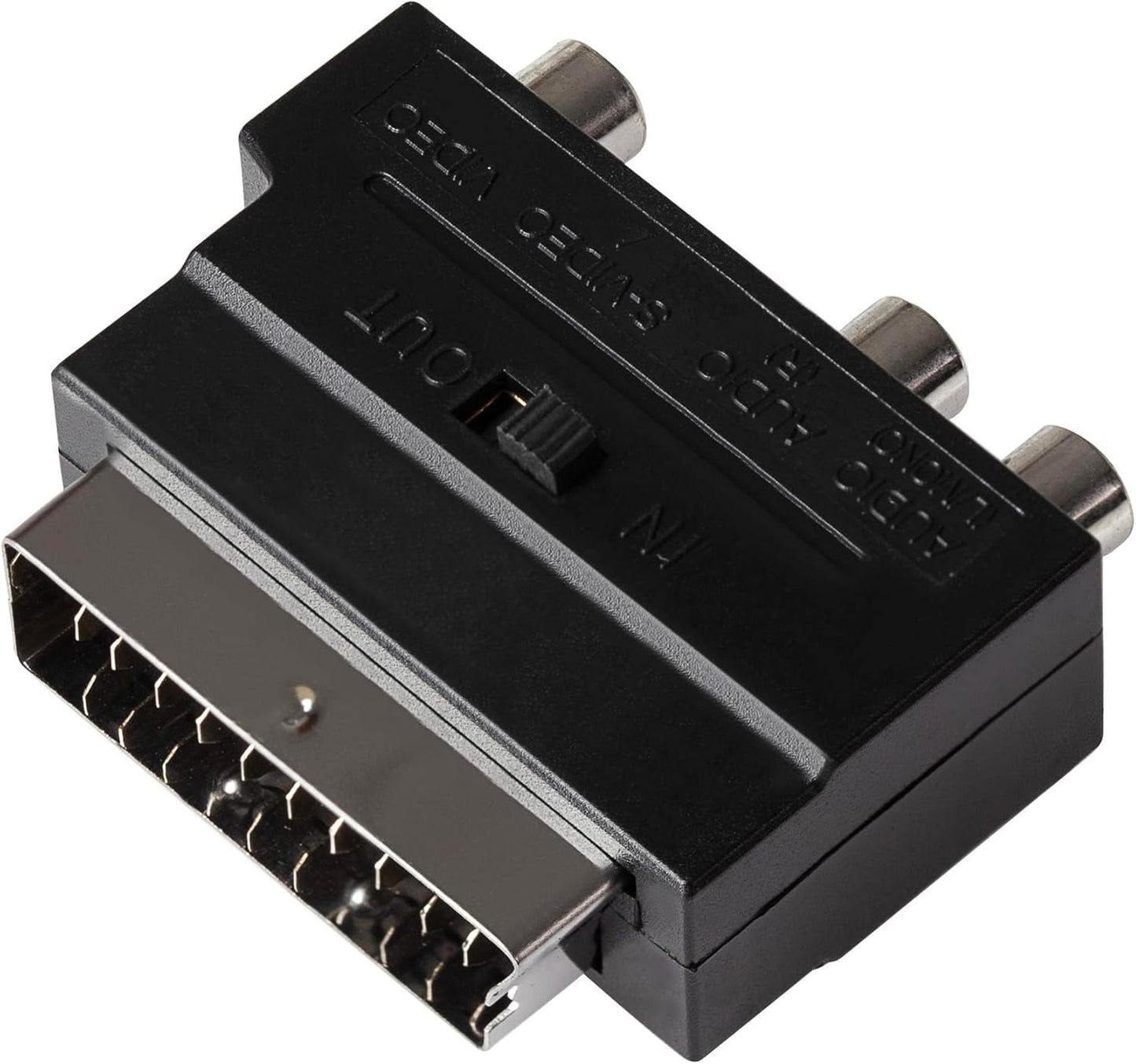 Maplin SCART to S-Video or Triple RCA Adapter