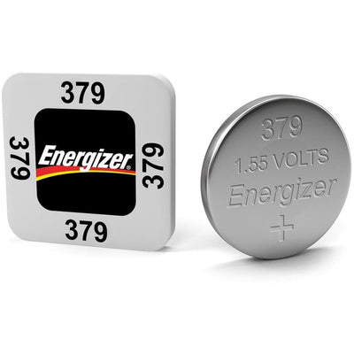 Energizer SR63 S56 379 1.55V Silver Oxide Coin Cell Battery