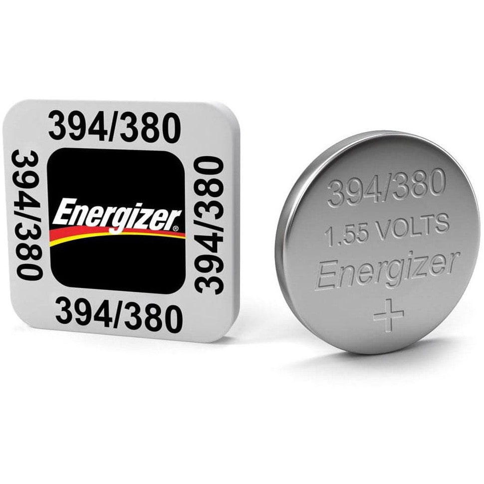 Energizer S72 394/380 Silver Oxide Coin Cell Battery