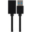 Maplin USB-A 3.0 Male to USB-A 3.0 Female Extension Cable - Black, 1.5m