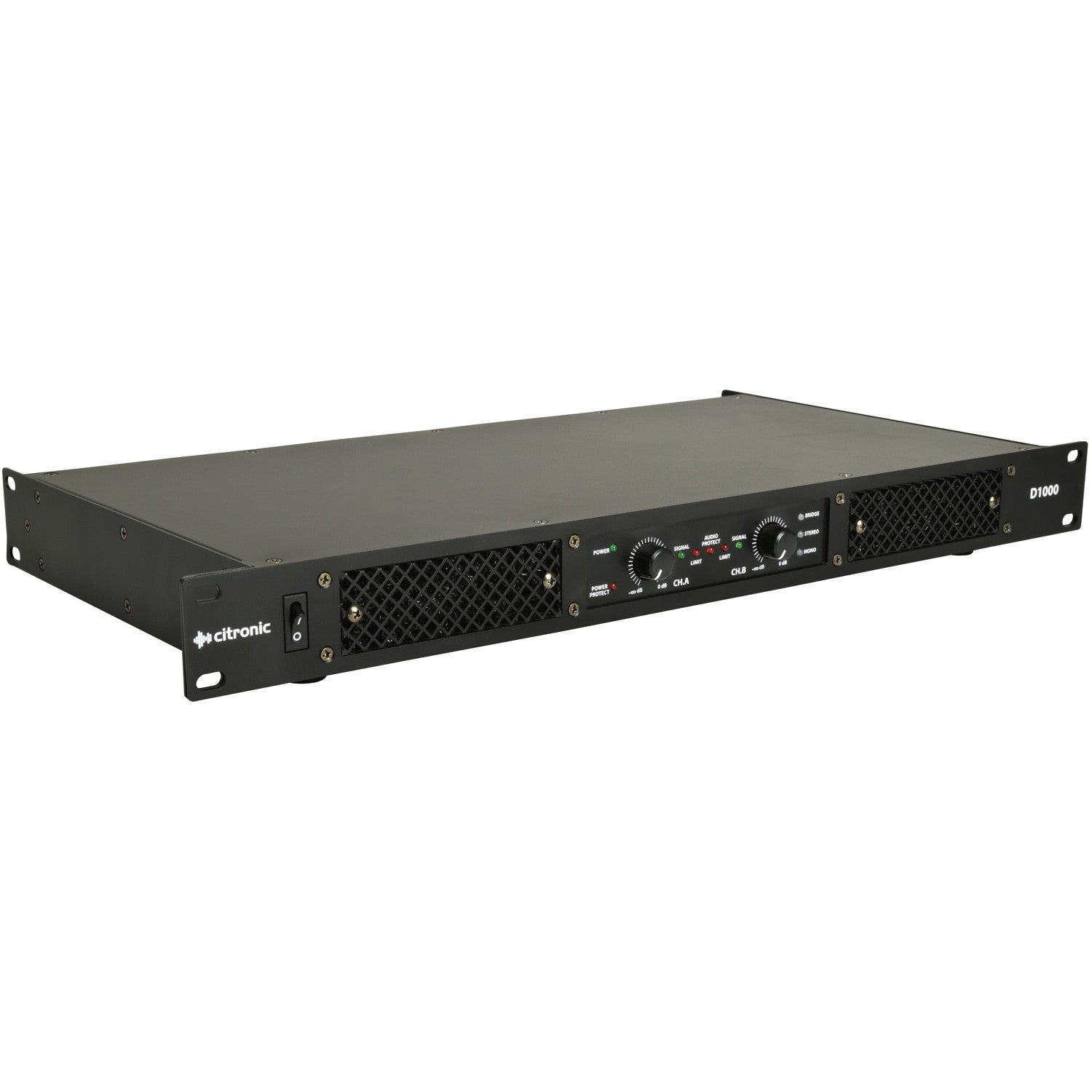 Citronic D Series Class-D Power Amplifier 2x 500W RMS