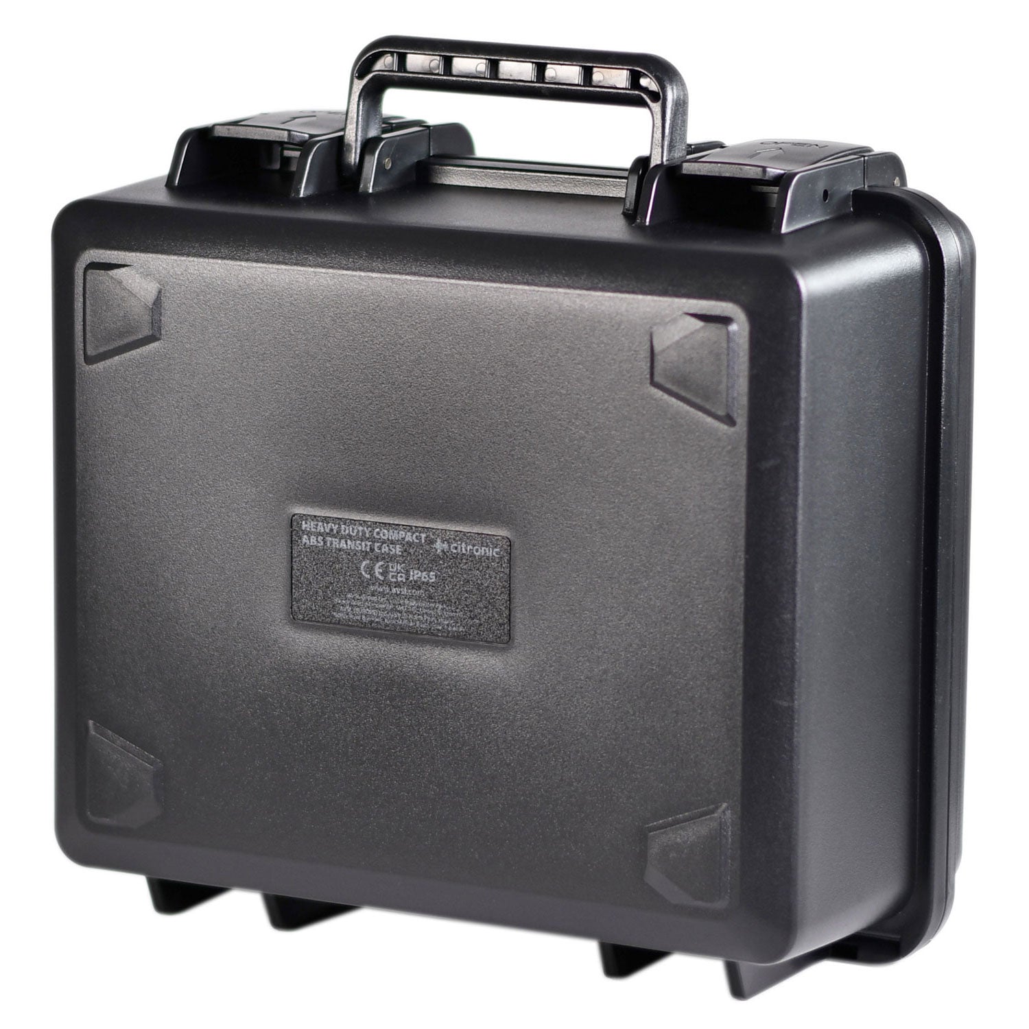 Citronic Heavy Duty Compact ABS 295 x 265 x 142mm Flight Case - Black