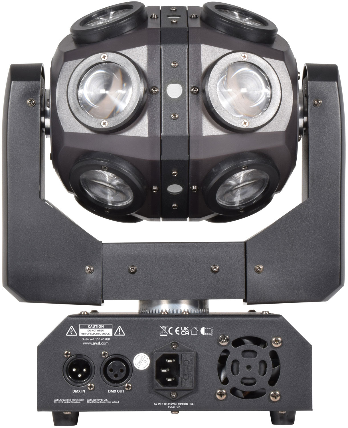 QTX Orbital 150W LED U/V Moving Head