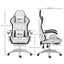 Maplin Plus Racing Style Gaming Chair with Reclining Function & Footrest