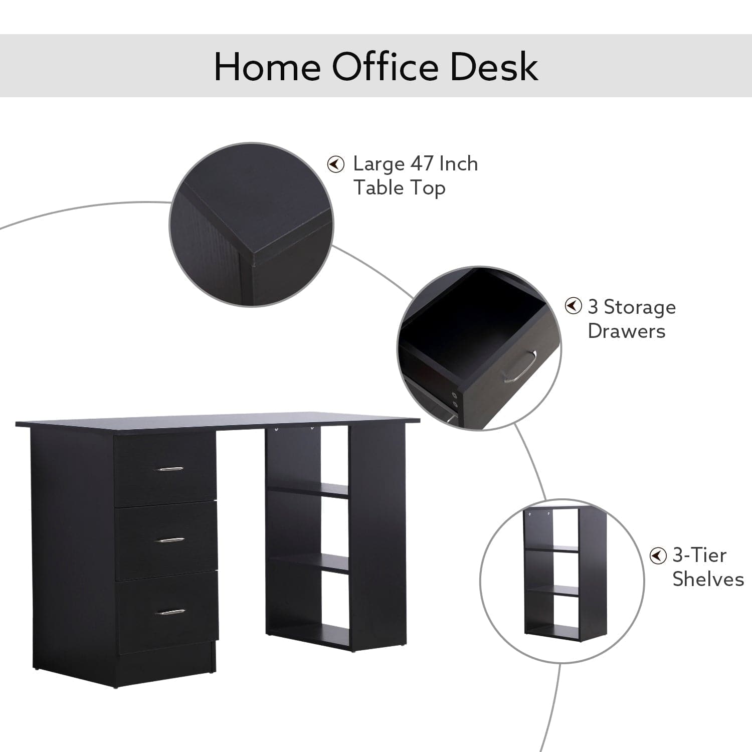 ProperAV Extra Ergonomic Office Bundle