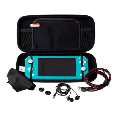 Maplin Hard Case and Cable Kit for Nintendo Switch with Earphones