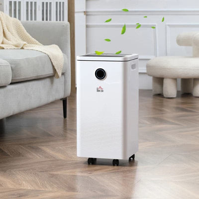 Maplin Plus 10L/Day 2500ml Portable Quiet Dehumidifier with WiFi Smart App Control