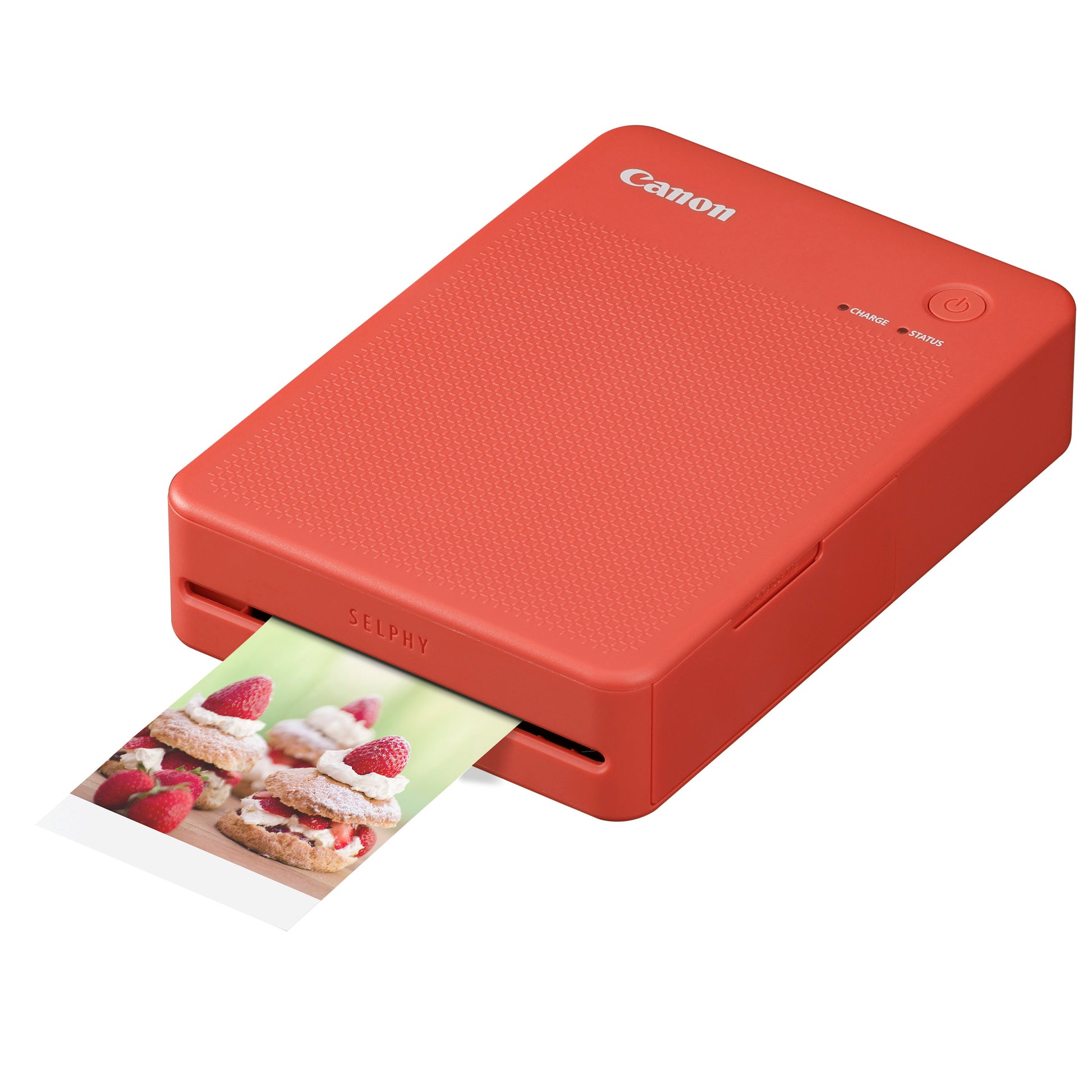 Canon Selphy QX20 Instant Photo Printer - Terracotta Red Printer Only