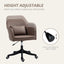 ProperAV Extra Velvet Mid-Back Office Chair with Massage Lumbar Pillow