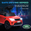 Maplin Plus 2-in-1 Land Rover Licensed 6V Kids Sliding Electric Ride On Car for 18-60 Months