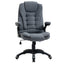 ProperAV Extra High Back Swivel Executive Office Chair - Dark Grey