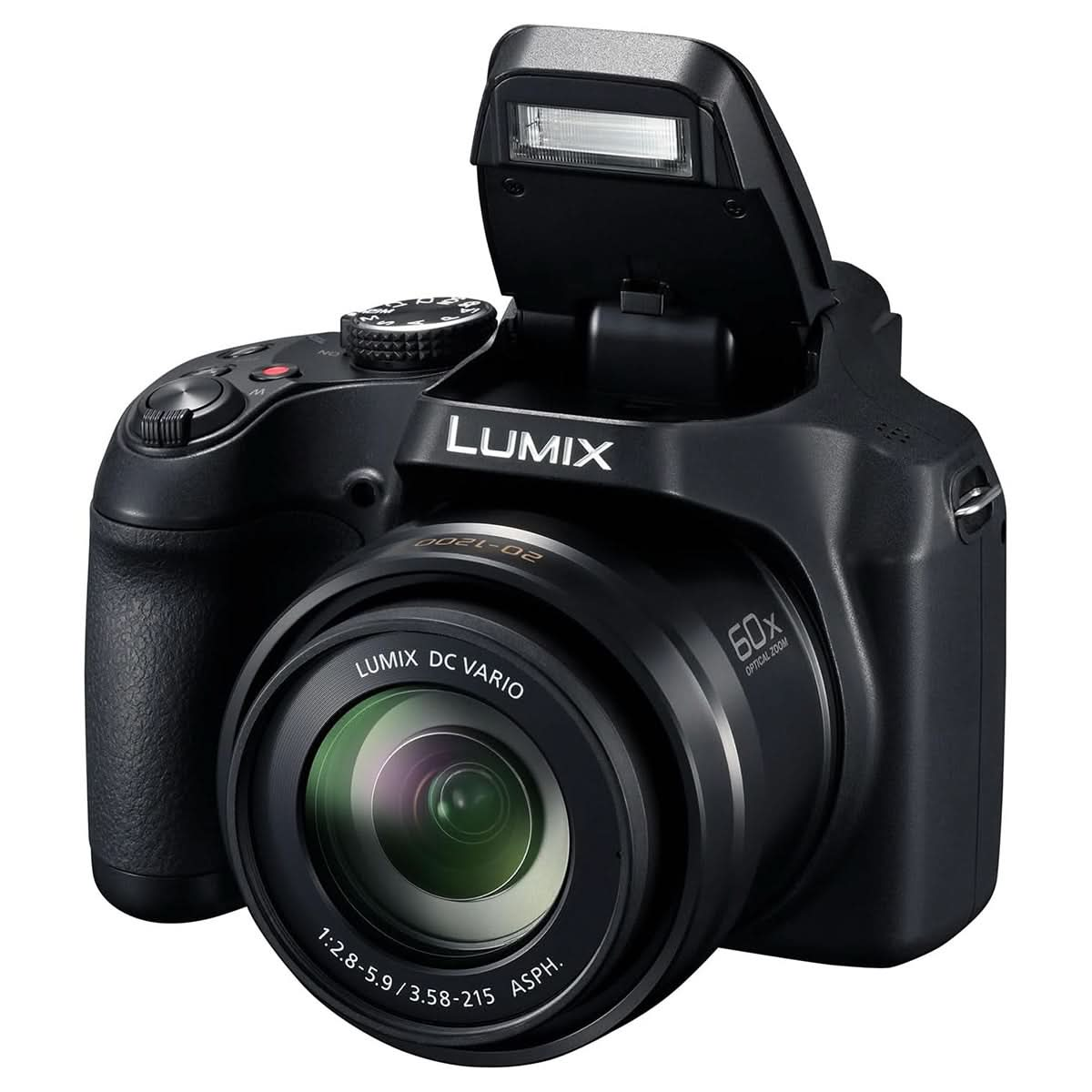 Panasonic DMC-FZ82D 18MP Bridge Camera - Black