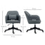 ProperAV Extra Velvet Mid-Back Office Chair with Massage Lumbar Pillow