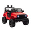 Maplin Plus 12V Battery Powered Kids Electric Ride On Truck for 3-6 Years Old Red