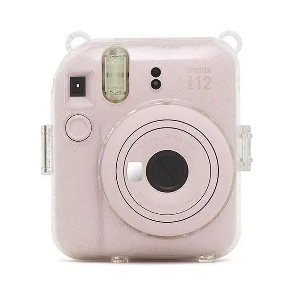 Fujifilm Instax Mini 12 Transparent Glitter Case