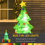 HOMCOM 5ft LED Inflatable Christmas Tree Decoration