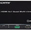 AV Link 4K HDMI Multi-Viewer 4x1