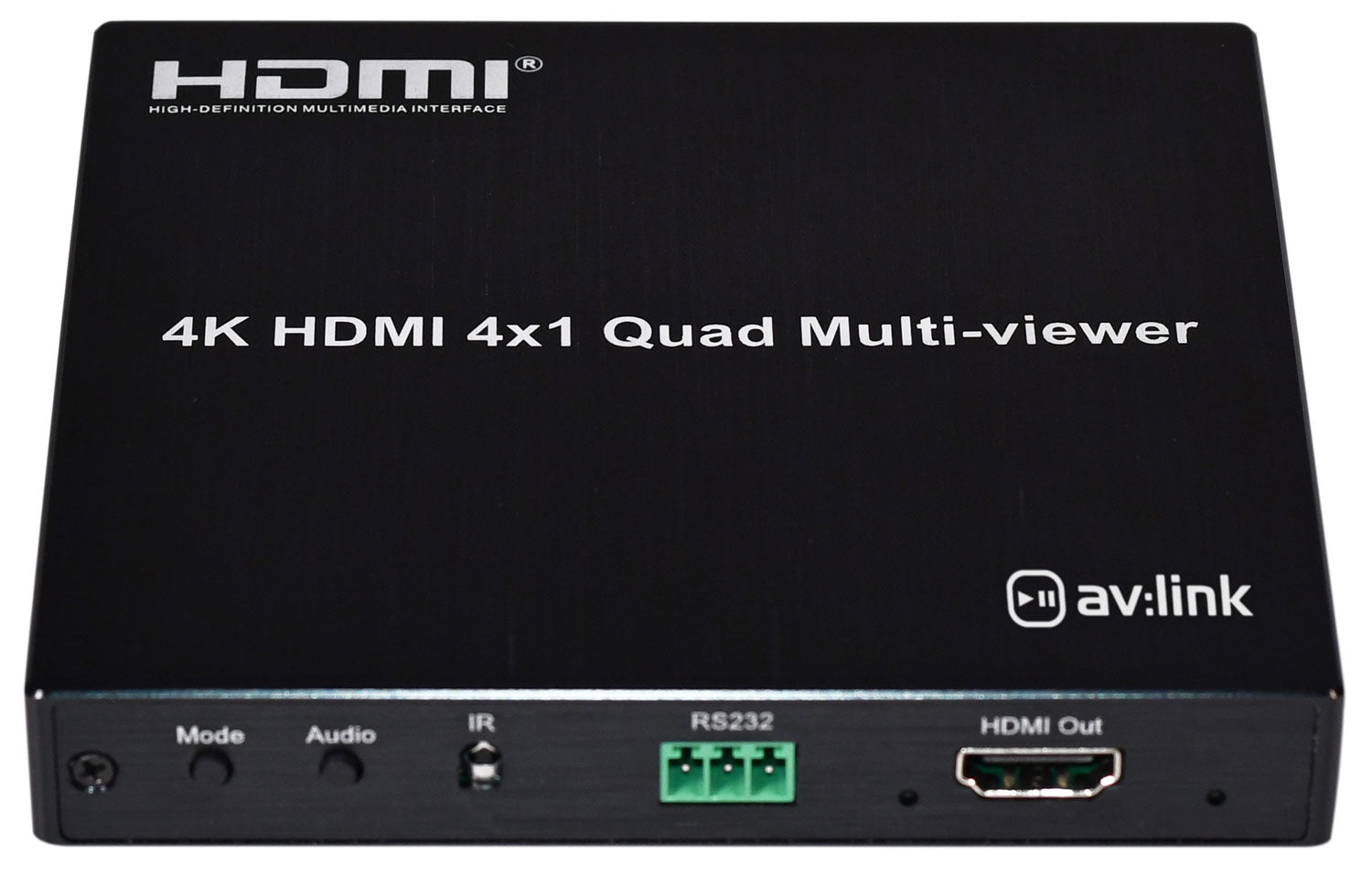 AV Link 4K HDMI Multi-Viewer 4x1