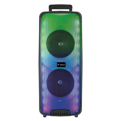 iDance Bluetooth Wireless Speaker with Disco Flame Lights & Voice Changer