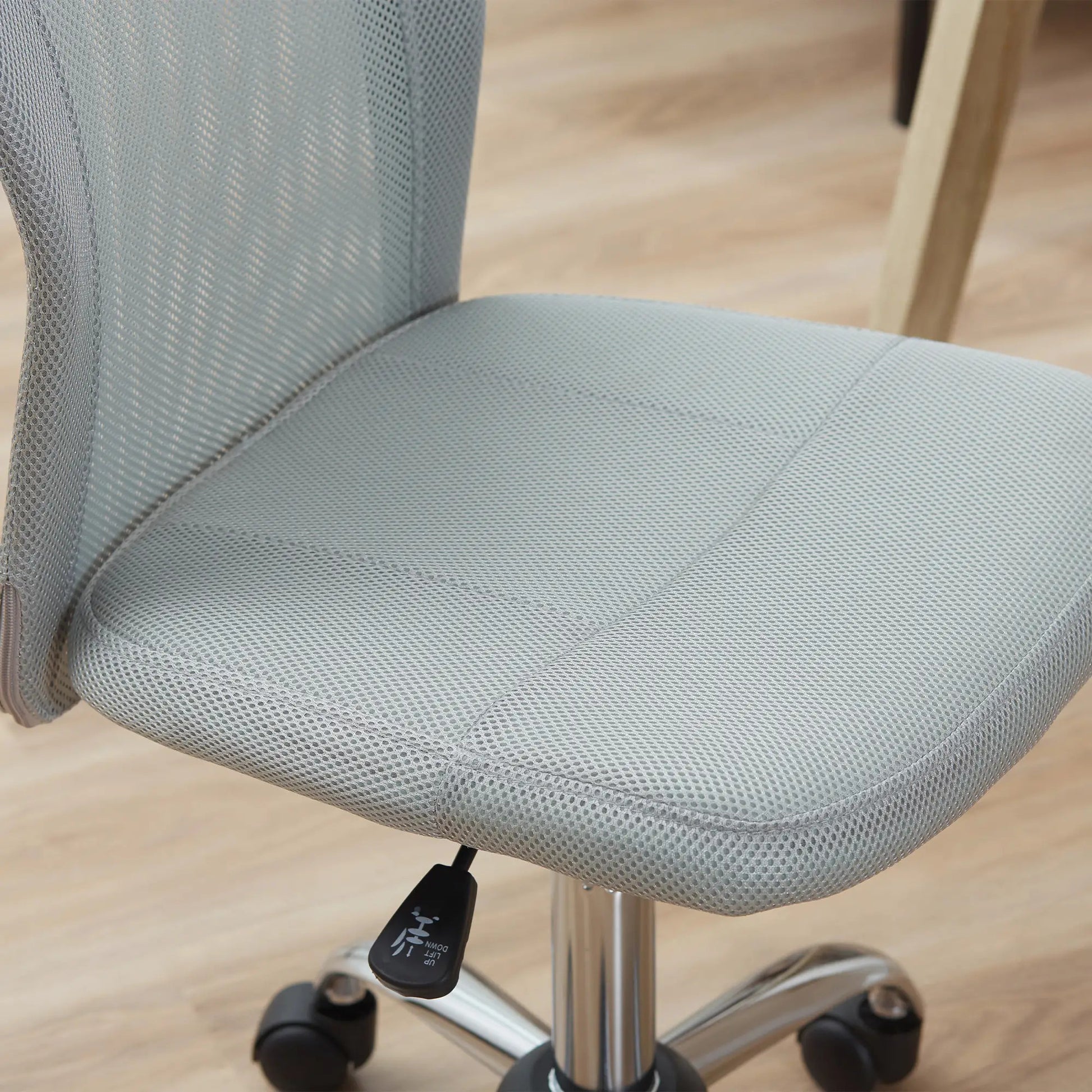 ProperAV Extra Armless Adjustable Mesh Office Chair