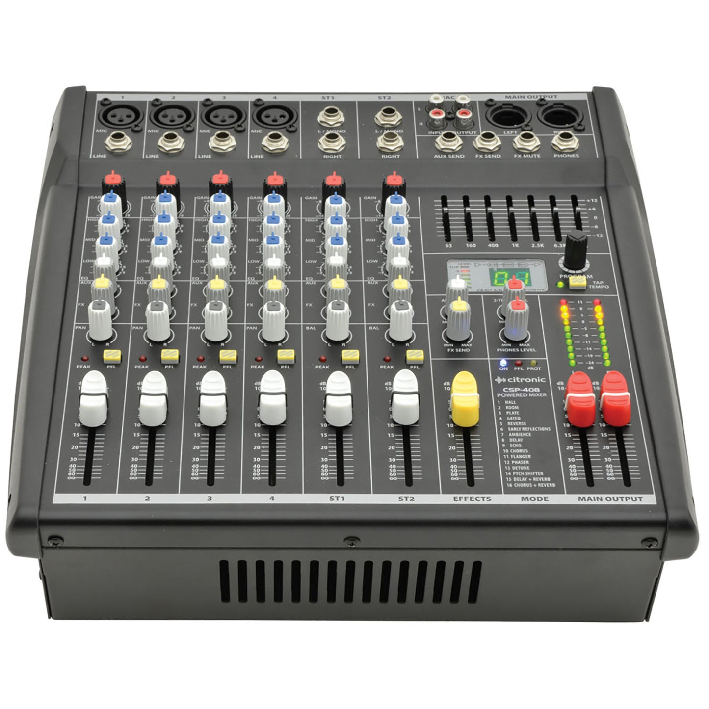 Citronic CSP Series Compact Powered Mixer with DSP