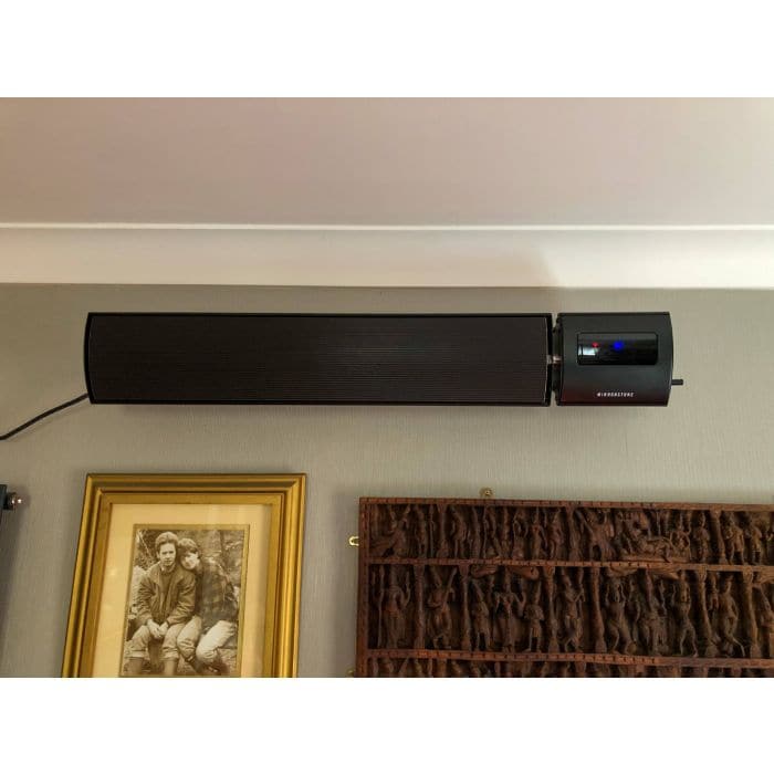 Mirrorstone 1.2kW Helios Remote Controllable Wi-Fi Infrared Bar Heater - maplin.co.uk