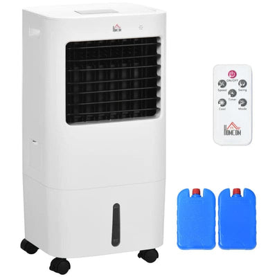 Maplin Plus 3-in-1 15L Oscillating Portable Fan, Humidifier & Air Conditioner - White