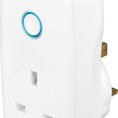 British General 13A Power Adapter with Smart Home Control - White