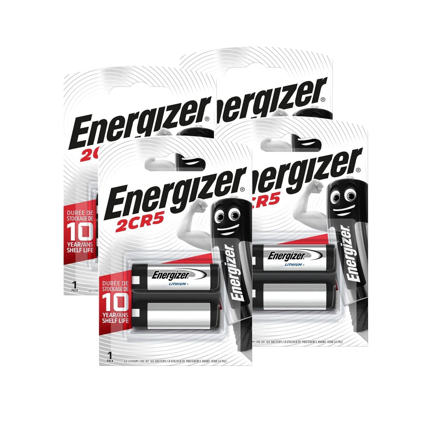 Energizer Lithium 2CR5 Battery - Pack of 4