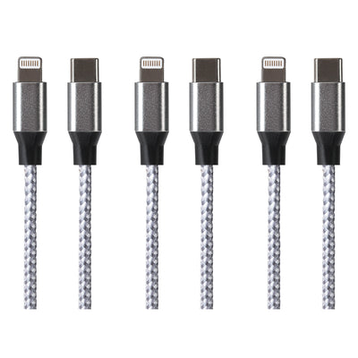 Maplin Lightning to USB-C Charging Cable Kit