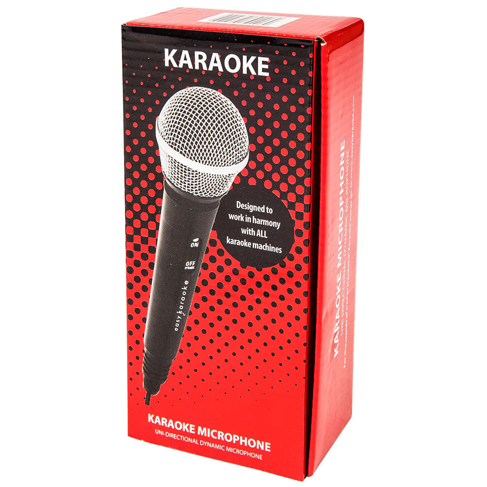 Easy Karaoke Wired Microphone - Pack of 2