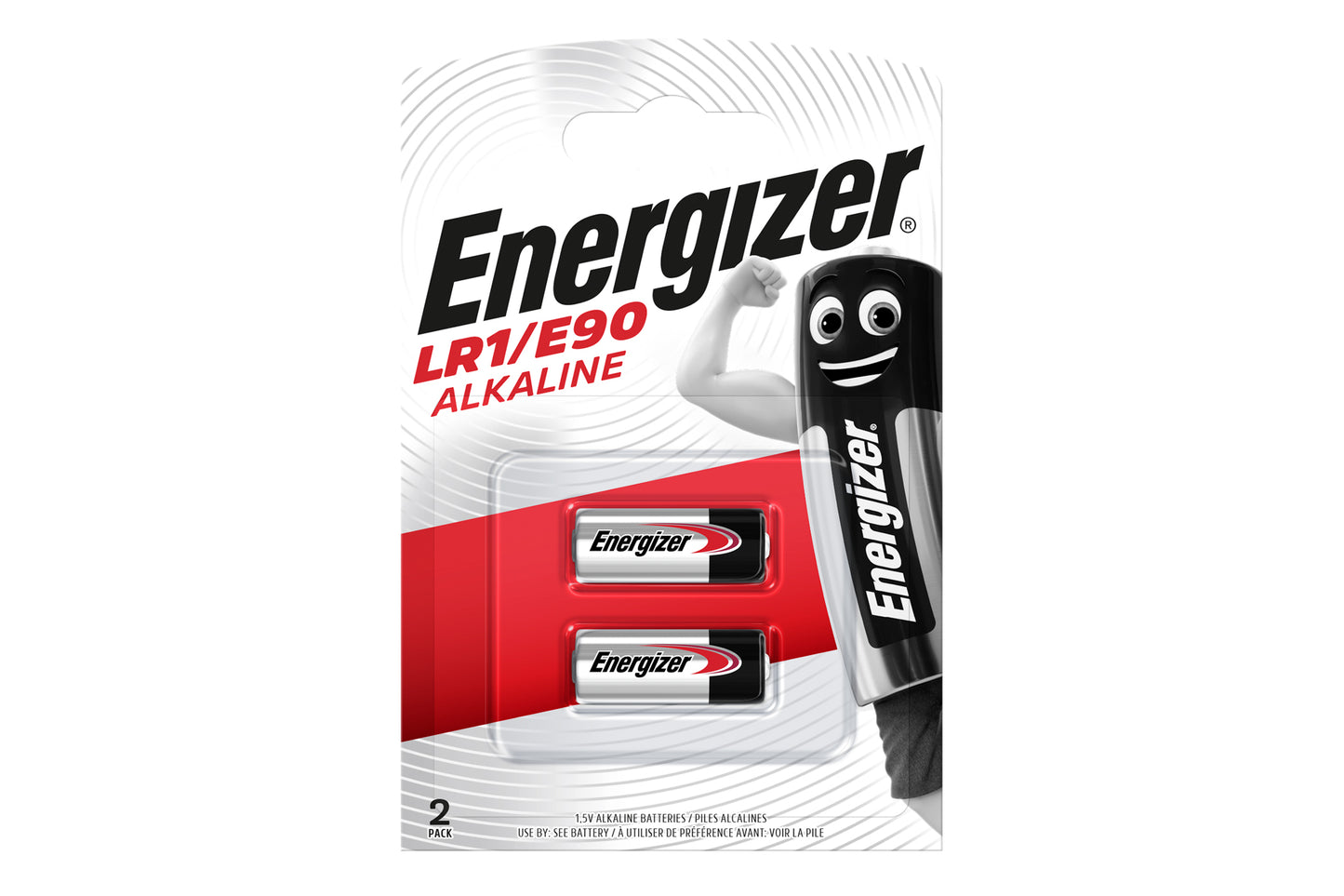 Energizer LR1/E90 Alkaline Batteries - Pack of 4