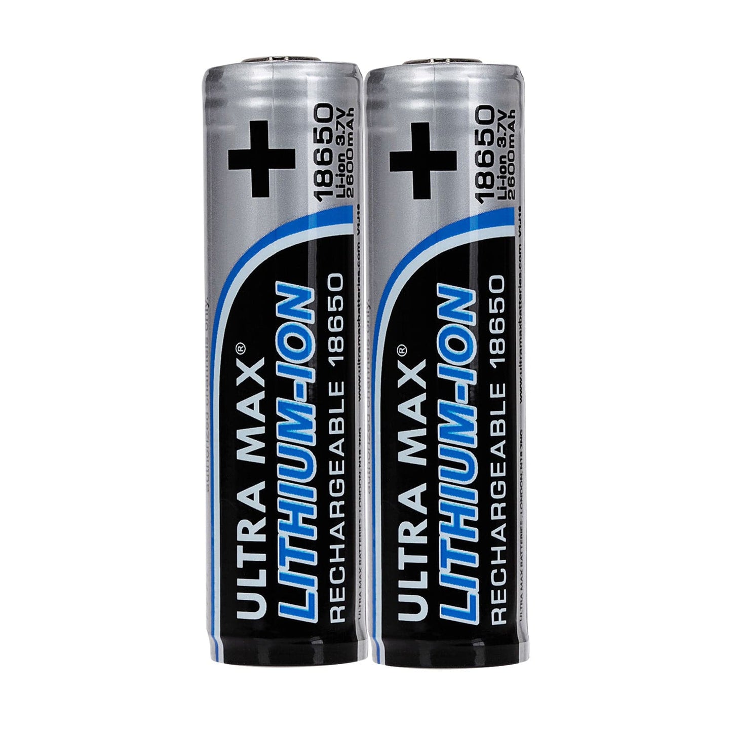 Maplin Plus 2600mAh Rechargeable 18650 Batteries - Pack of 2 - maplin.co.uk