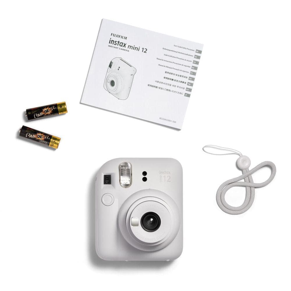 Fujifilm Instax Mini 12 Instant Camera - Clay White