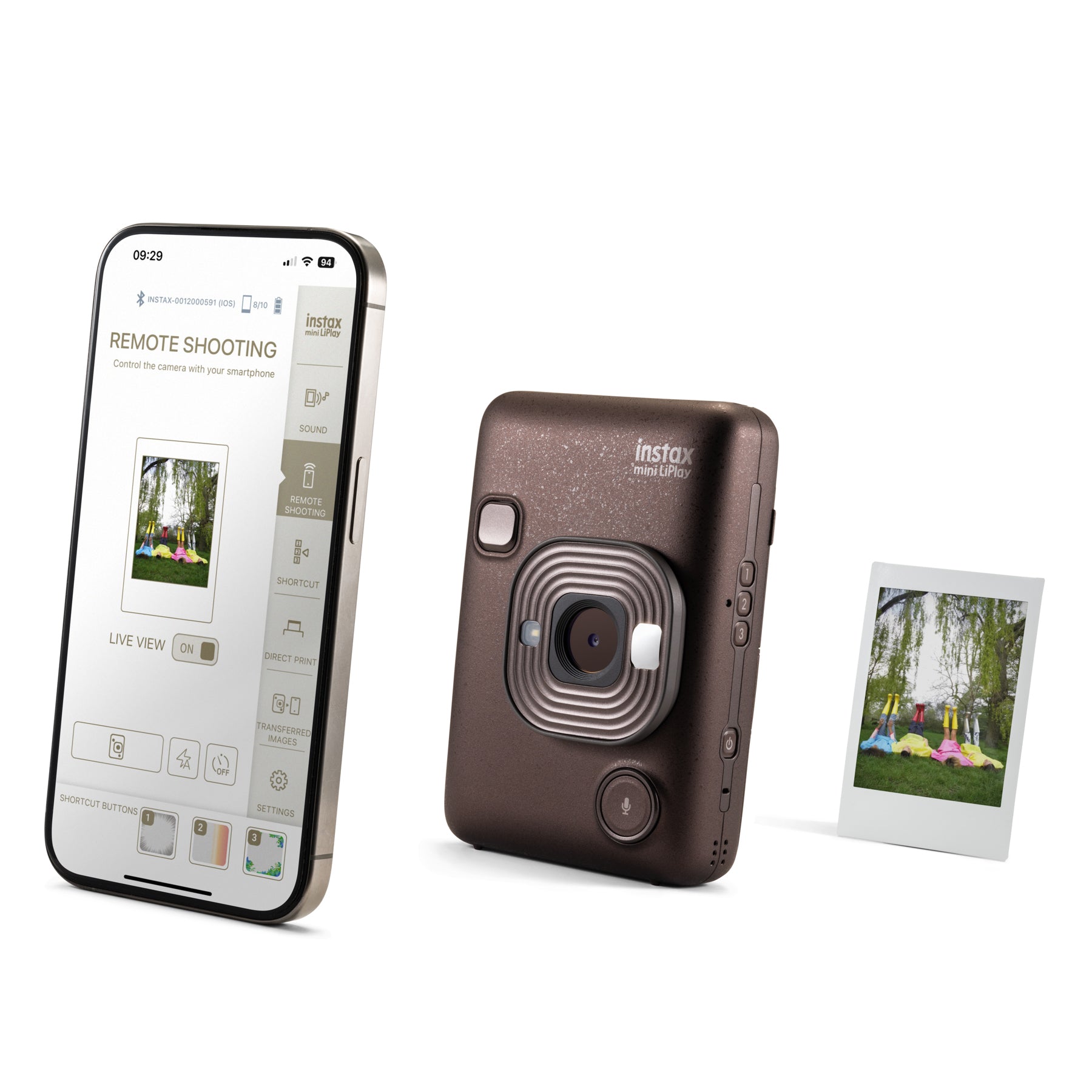 Fujifilm Instax Mini LiPlay Hybrid Instant Camera