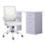 ProperAV Extra Ergonomic Office Bundle - White