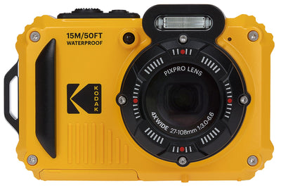 Kodak PIXPRO WPZ2 16MP 4x Zoom Tough Compact Camera - Yellow