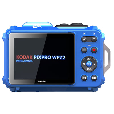 Kodak PIXPRO WPZ2 16MP 4x Zoom Tough Compact Camera - Blue