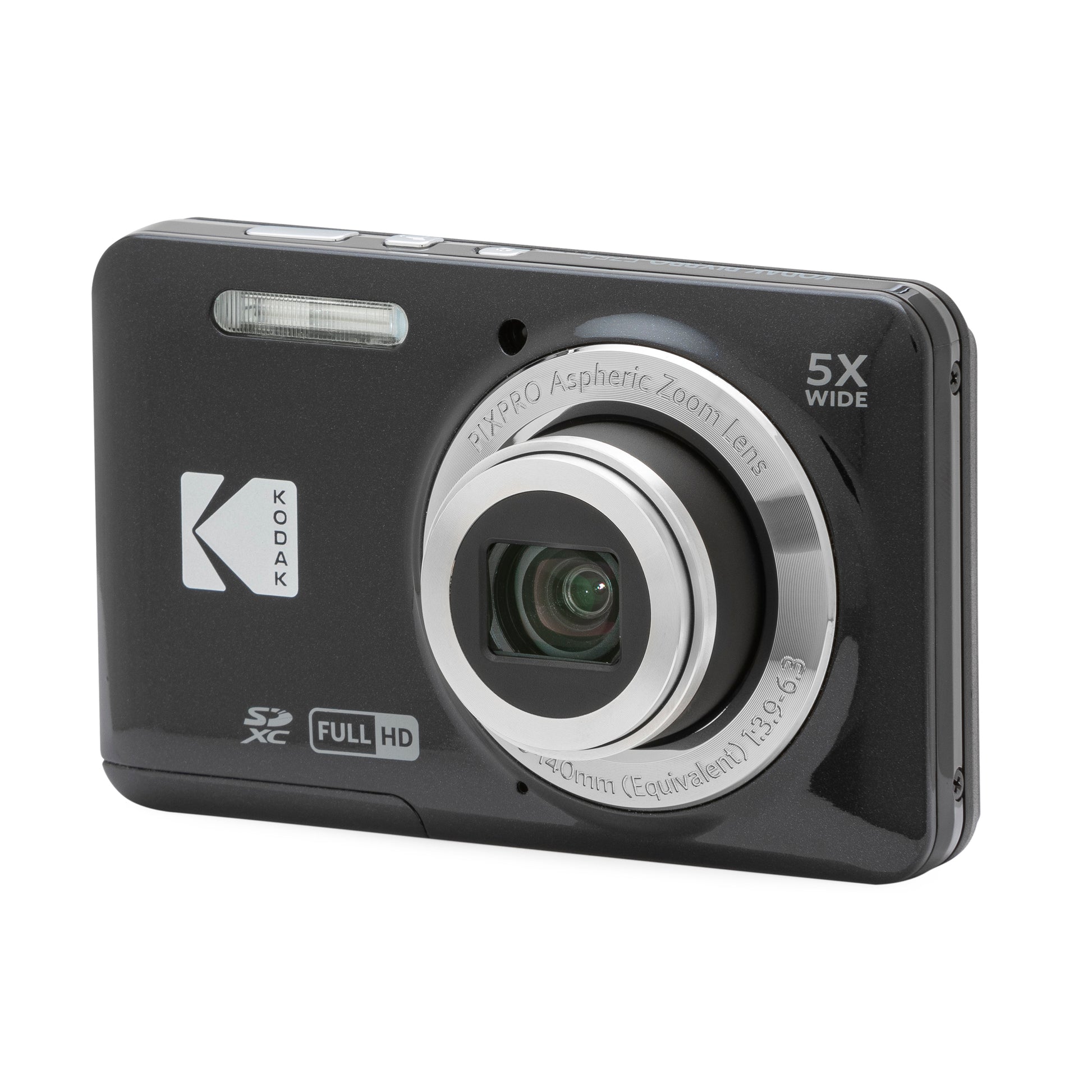 Kodak PIXPRO FZ55 16MP 5x Zoom Compact Camera - Black