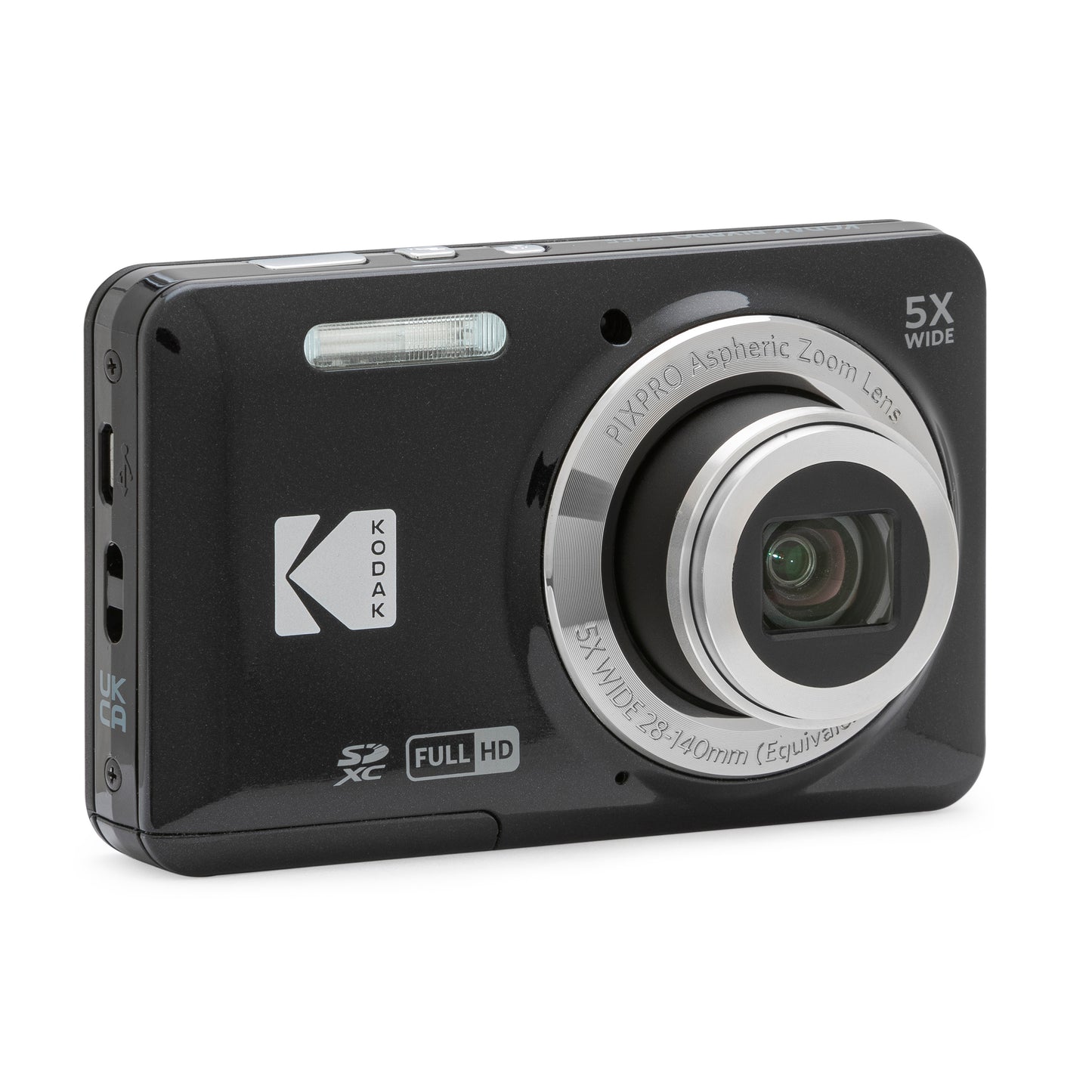 Kodak PIXPRO FZ55 16MP 5x Zoom Compact Camera - Black