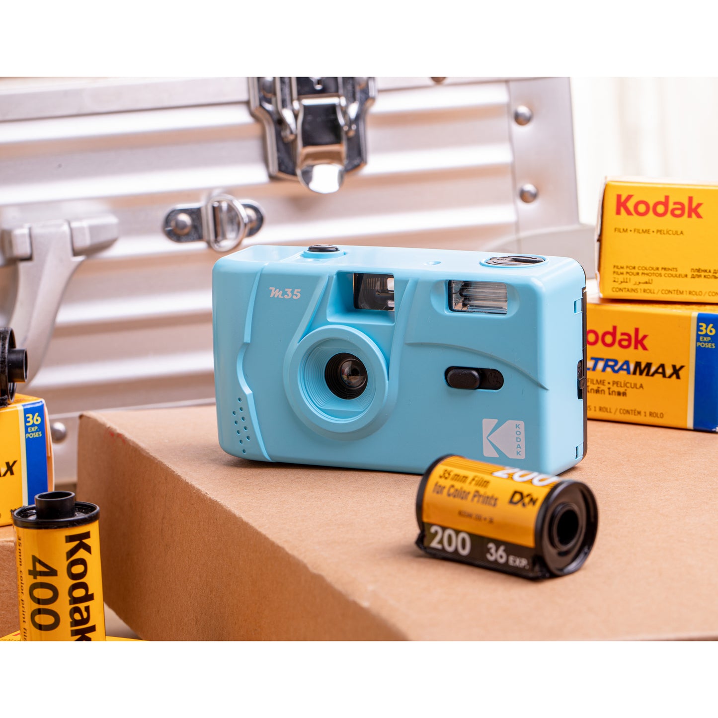 Kodak M35 Film Camera - Cerulean Blue - maplin.co.uk