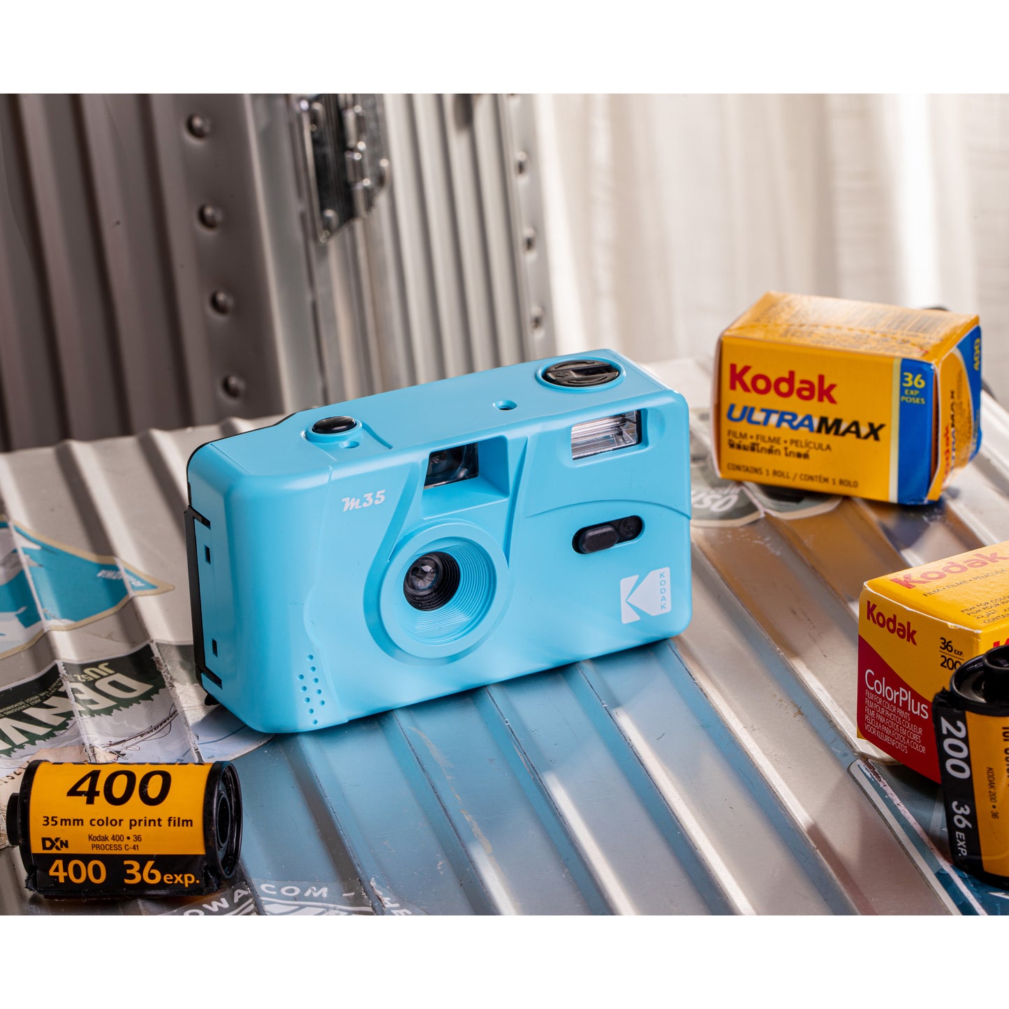 Kodak M35 Film Camera - Cerulean Blue - maplin.co.uk