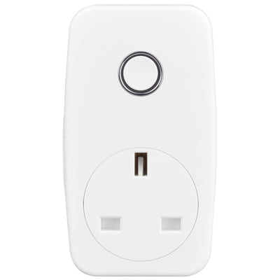 British General 13A Power Adapter with Smart Home Control - White