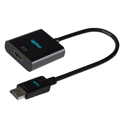 Maplin DisplayPort to HDMI Female Adapter - Black, 23cm