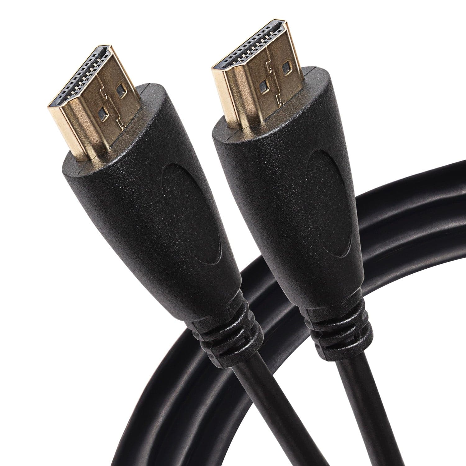 Maplin HDMI to HDMI 4K Ultra HD 30Hz Cable with Gold Connectors - Black