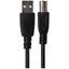 Maplin USB-A to USB-B Cable - Black